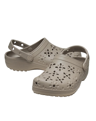 Classic Floral Cut Out Clog - Crocs